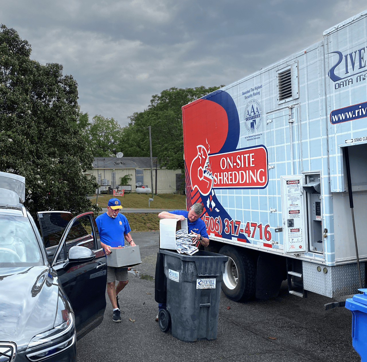 Rotary Club of Harris County Shred Day