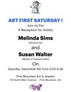 Art First Saturday Dec 2025
