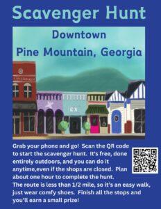 Pine Mountain Georgia Digital Scavenger Hunt